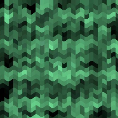 Renkli paralel piksel dalgaları olan soyut dekoratif arkaplan