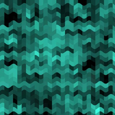 Renkli paralel piksel dalgaları olan soyut dekoratif arkaplan