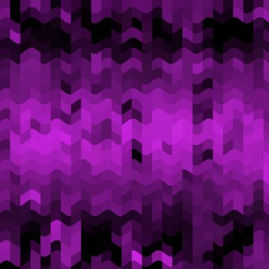 Renkli paralel piksel dalgaları olan soyut dekoratif arkaplan