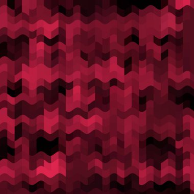 Renkli paralel piksel dalgaları olan soyut dekoratif arkaplan