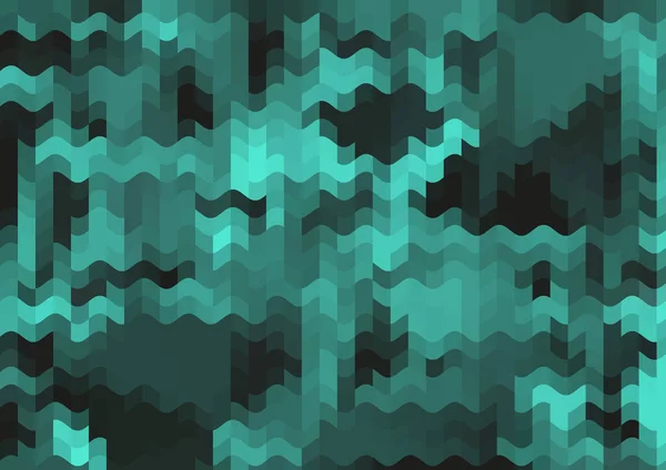 Абстрактный Декоративный Фон Цветными Параллельными Пиксельными Волнами — стоковое фото