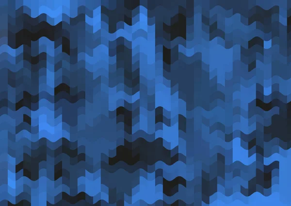 Abstract Decoratieve Achtergrond Met Gekleurde Parallelle Pixelgolven — Stockfoto