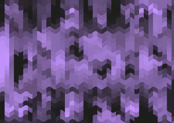 Abstrakter Dekorativer Hintergrund Mit Farbigen Parallelen Pixelwellen — Stockfoto
