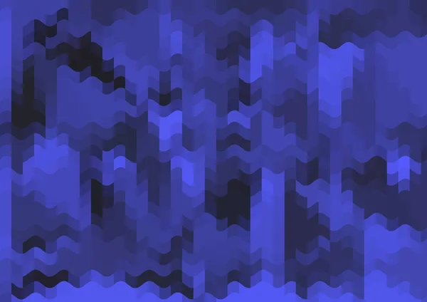 Abstraktní Dekorativní Pozadí Barevnými Paralelními Pixelovými Vlnami — Stock fotografie