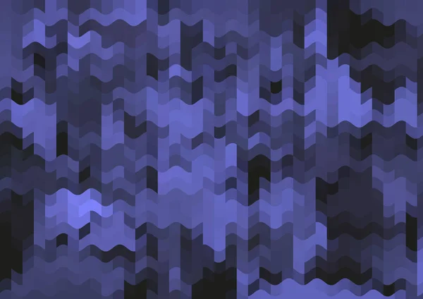 Fond Décoratif Abstrait Avec Des Ondes Pixel Parallèles Colorées — Photo