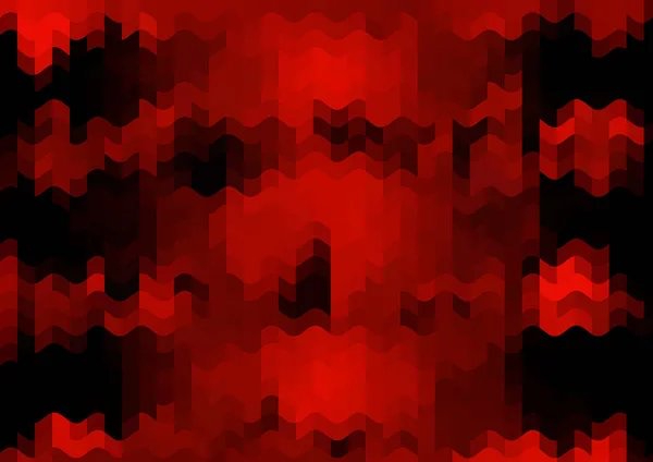 Abstract Decorative Background Colored Parallel Pixel Waves — Stock Photo, Image