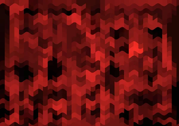Абстрактний Декоративний Фон Кольоровими Паралельними Хвилями Пікселів — стокове фото