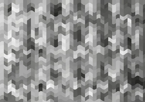 Abstraktní Dekorativní Pozadí Monochromatickými Paralelními Pixelovými Vlnami — Stock fotografie
