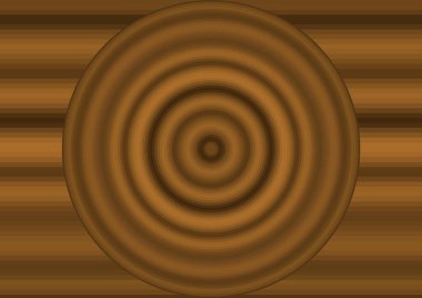 Renk çizgileri ve daire ile soyut arkaplan