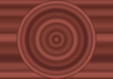 Renk çizgileri ve daire ile soyut arkaplan