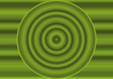 Renk çizgileri ve daire ile soyut arkaplan