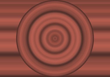 Renk çizgileri ve daire ile soyut arkaplan