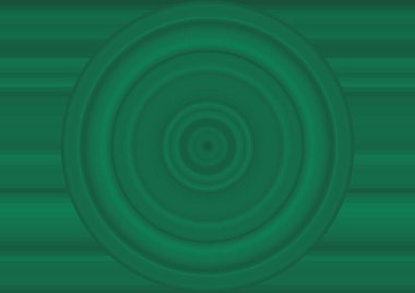 Renk çizgileri ve dairesi olan soyut yeşil arkaplan