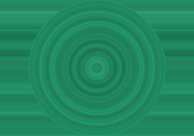 Renk çizgileri ve dairesi olan soyut yeşil arkaplan