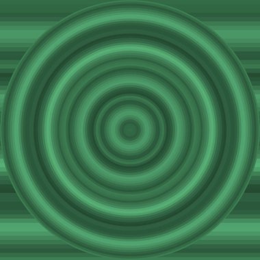 Renk çizgileri ve dairesi olan soyut yeşil arkaplan