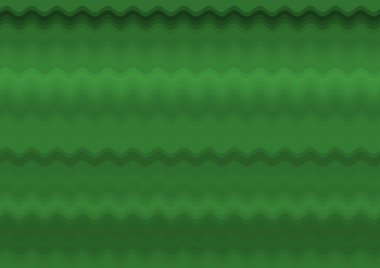 Renkli paralel dalgalarla soyut dekoratif yeşil arkaplan