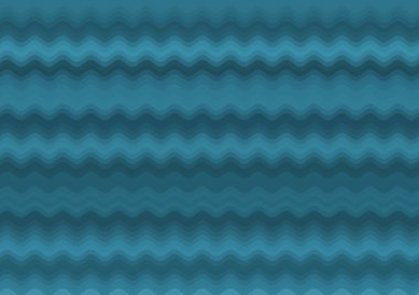 Renkli paralel dalgalarla soyut dekoratif mavi arkaplan