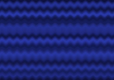 Renkli paralel dalgalarla soyut dekoratif mavi arkaplan