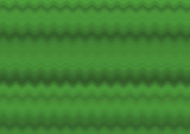 Renkli paralel dalgalarla soyut dekoratif yeşil arkaplan