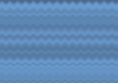 Renkli paralel dalgalarla soyut dekoratif mavi arkaplan