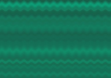 Renkli paralel dalgalarla soyut dekoratif yeşil arkaplan