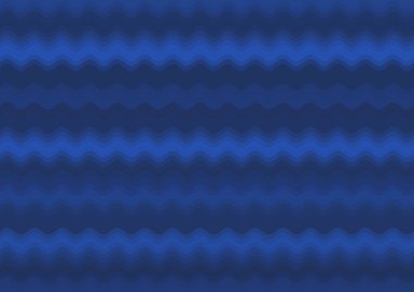 Renkli paralel dalgalarla soyut dekoratif mavi arkaplan