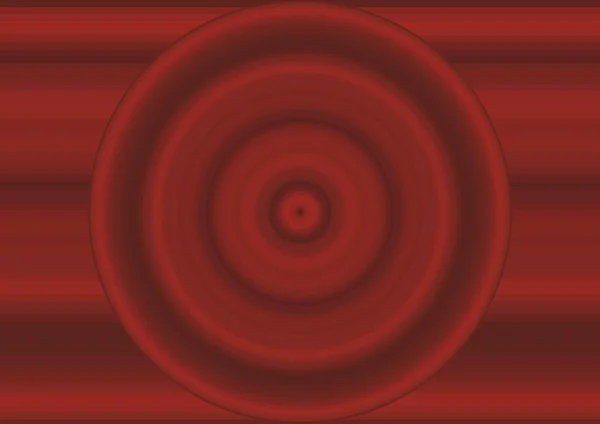 Fond Rouge Abstrait Avec Des Rayures Couleur Cercle — Photo