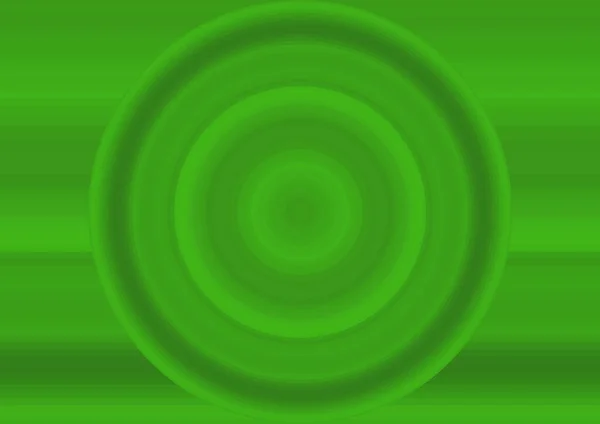 Абстрактный Зеленый Фон Цветовыми Полосами Кругом — стоковое фото