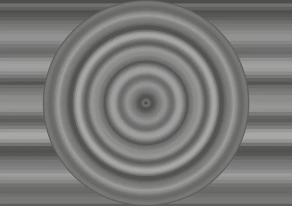 Abstrakter Hintergrund Mit Grauen Streifen Und Kreis — Stockfoto
