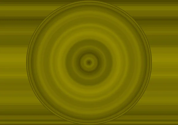 Fond Jaune Abstrait Avec Des Rayures Couleur Cercle — Photo