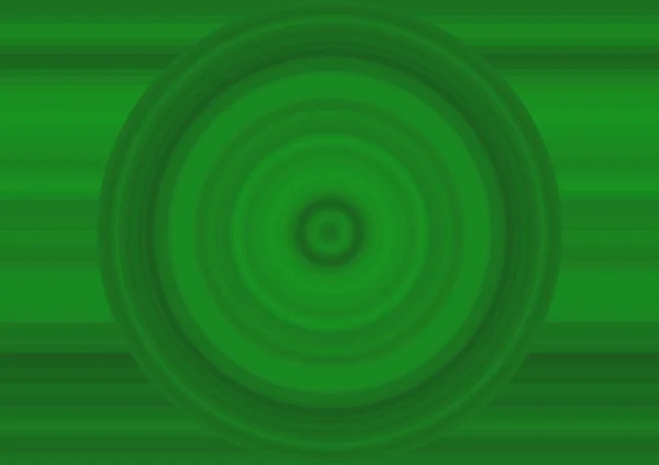 Fundo Verde Abstrato Com Listras Cor Círculo — Fotografia de Stock