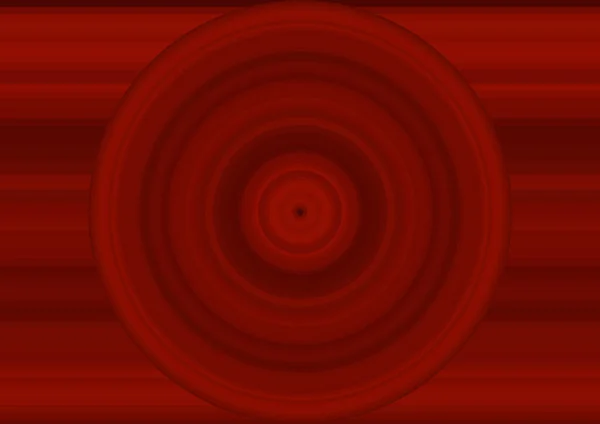 Fond Rouge Abstrait Avec Des Rayures Couleur Cercle — Photo