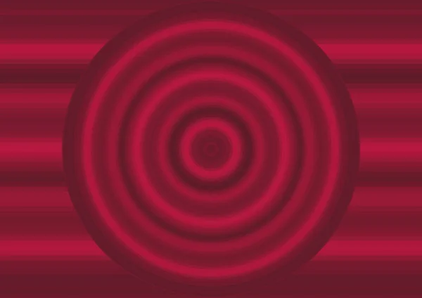 Абстрактный Красный Фон Цветовыми Полосами Кругом — стоковое фото