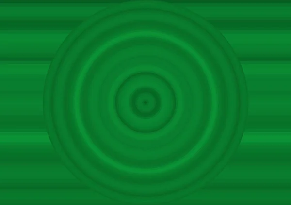 Abstrakt Grön Bakgrund Med Färg Ränder Och Cirkel — Stockfoto