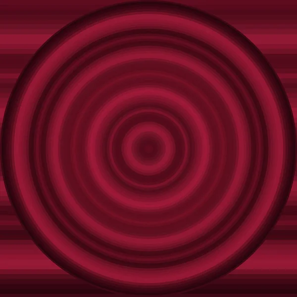 Fond Rouge Abstrait Avec Des Rayures Couleur Cercle — Photo