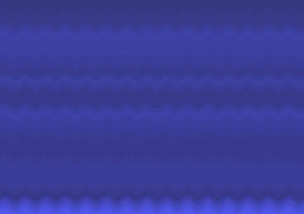 Abstrakter Dekorativer Blauer Hintergrund Mit Farbigen Parallelen Wellen — Stockfoto
