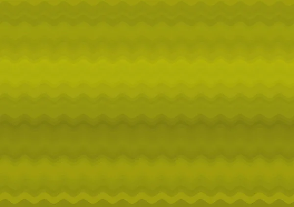 Fundo Amarelo Decorativo Abstrato Com Ondas Paralelas Coloridas — Fotografia de Stock