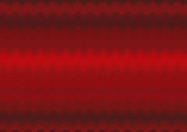 Streszczenie Dekoracyjne Czerwone Tło Kolorowymi Równoległymi Falami — Zdjęcie stockowe