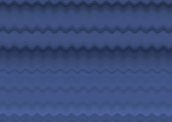 Abstrakter Dekorativer Hintergrund Mit Farbigen Parallelen Wellen — Stockfoto