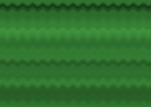 Αφηρημένο Διακοσμητικό Πράσινο Φόντο Χρωματιστά Παράλληλα Κύματα — Φωτογραφία Αρχείου