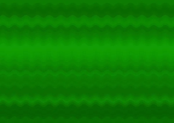 Abstract Decorative Green Background Colored Parallel Waves — Stock Photo, Image