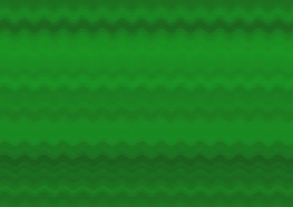 Abstract Decorative Green Background Colored Parallel Waves — Stock Photo, Image