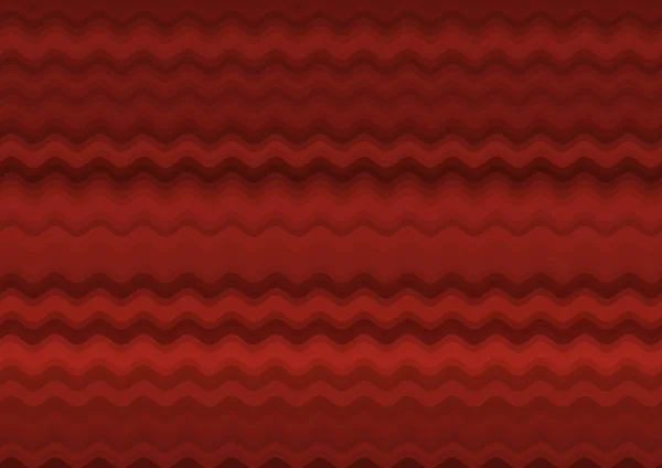 Abstract Decorative Red Background Colored Parallel Waves — Stock Photo, Image