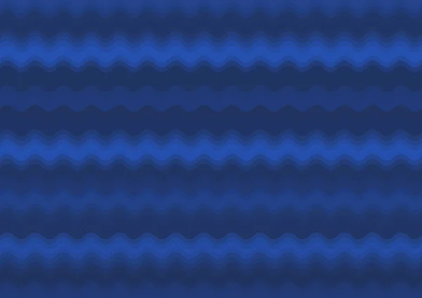 Fondo Azul Decorativo Abstracto Con Ondas Paralelas Colores — Foto de Stock