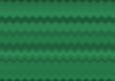 Renkli paralel dalgalarla soyut dekoratif yeşil arkaplan