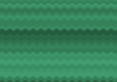 Renkli paralel dalgalarla soyut dekoratif yeşil arkaplan