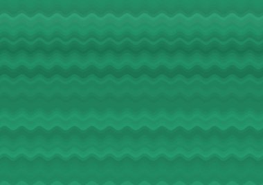 Renkli paralel dalgalarla soyut dekoratif yeşil arkaplan