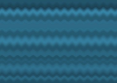 Renkli paralel dalgalarla soyut dekoratif mavi arkaplan