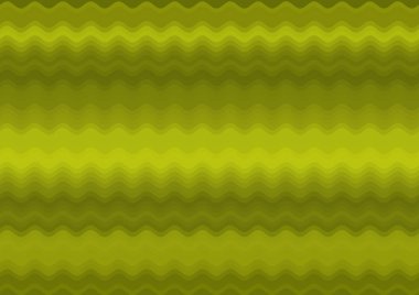 Renkli paralel dalgalarla soyut dekoratif sarı arkaplan