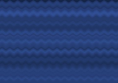 Renkli paralel dalgalarla soyut dekoratif mavi arkaplan